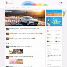 DiscuzX3.4模板AMIGO小清新资讯网DZ模板商业版GBK+UTF8+教程+6DIV