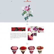织梦模板：Html5响应式鲜花展示花店花艺网站源码_玛雅图霸天下