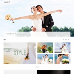 织梦模板：Html5响应式婚纱照个人写真户外摄影网站源码下载