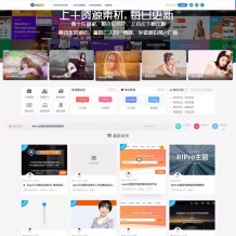 WP模板Ripro5.6子主题全站UI美化二开版功能已集成后台