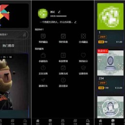 NFT数字藏品艺术品交易平台源码/铸造市场转售盲盒商城系统仿鲸探源码+搭建教程