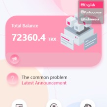 价值500u的 【trx粉色UI多语言理财系统源码】亲测源码