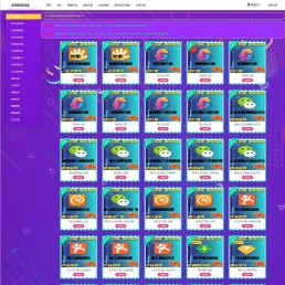 PHP点卡购物乐购社区系统源码，后台支持一键搭建主站/外包