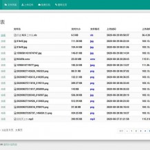 2020最新PHP外链网盘源码 全新UI界面+支持图片违规检测