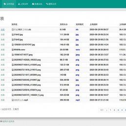 2020最新PHP外链网盘源码 全新UI界面+支持图片违规检测